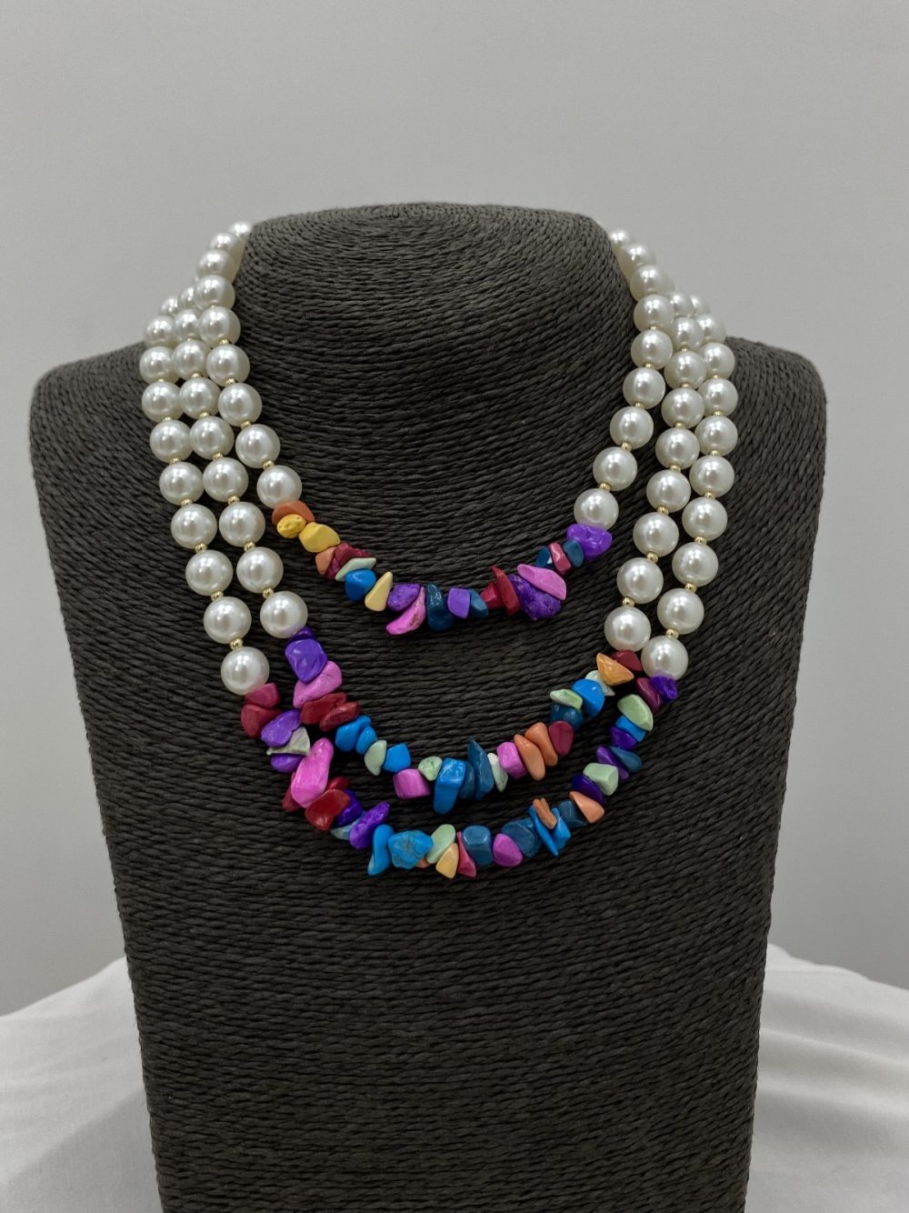 COLLAR PERLAS COLORES