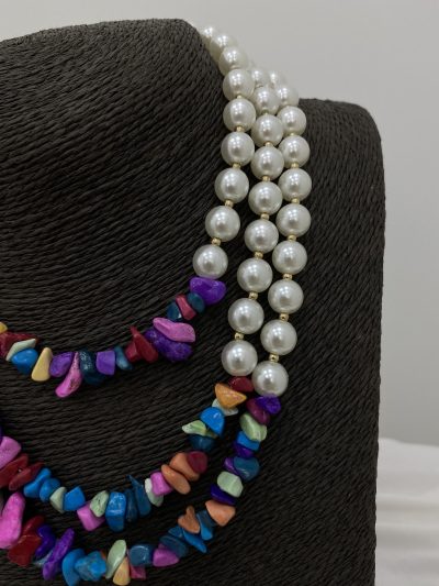 Alternative view of COLLAR PERLAS COLORES
