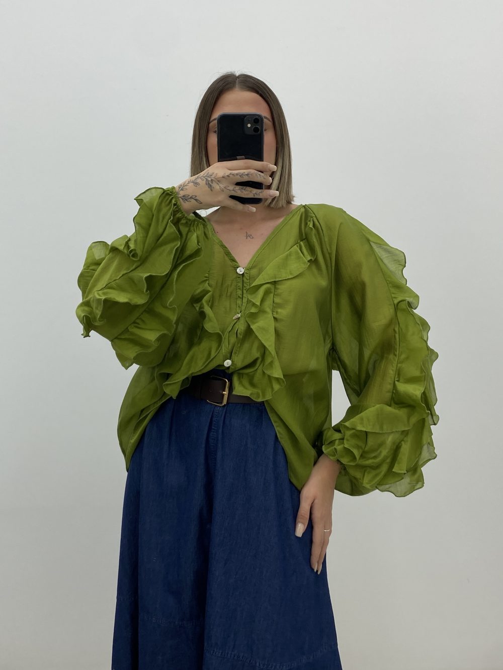 BLUSA ILUSIÓN PISTACHO - Imagen 3