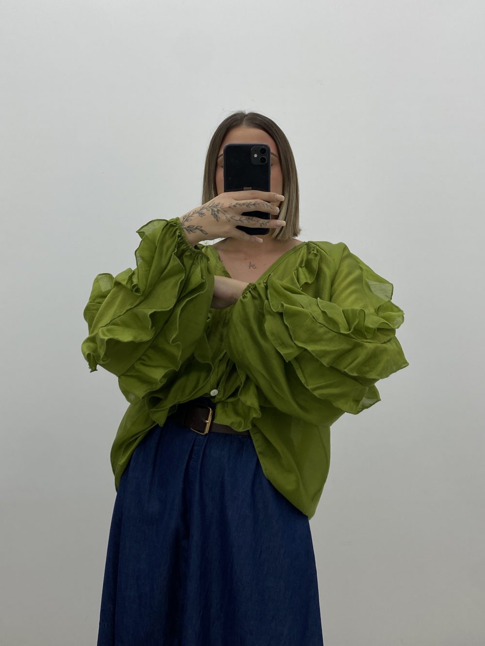 BLUSA ILUSIÓN PISTACHO - Imagen 2