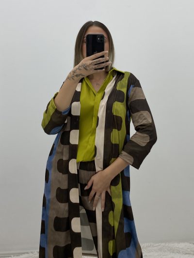 Alternative view of KIMONO LICRA FRÍA MOSAICO