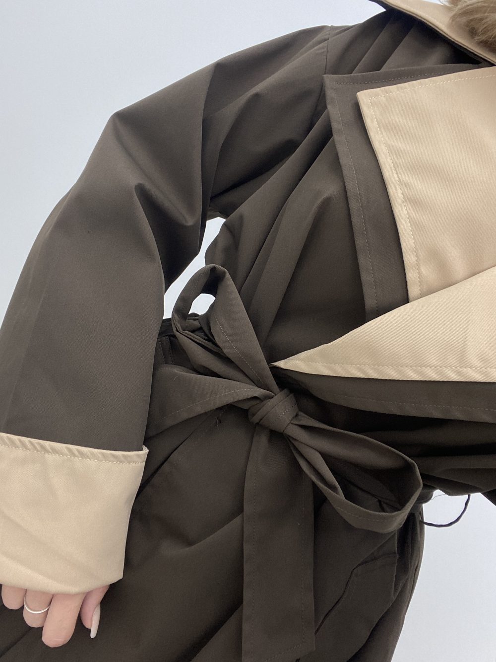 GABARDINA DOBLE SOLAPA - Imagen 4