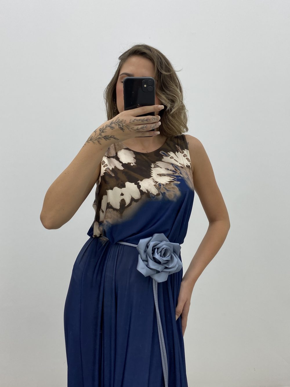 CINTURÓN FLOR AZÚL - Imagen 2