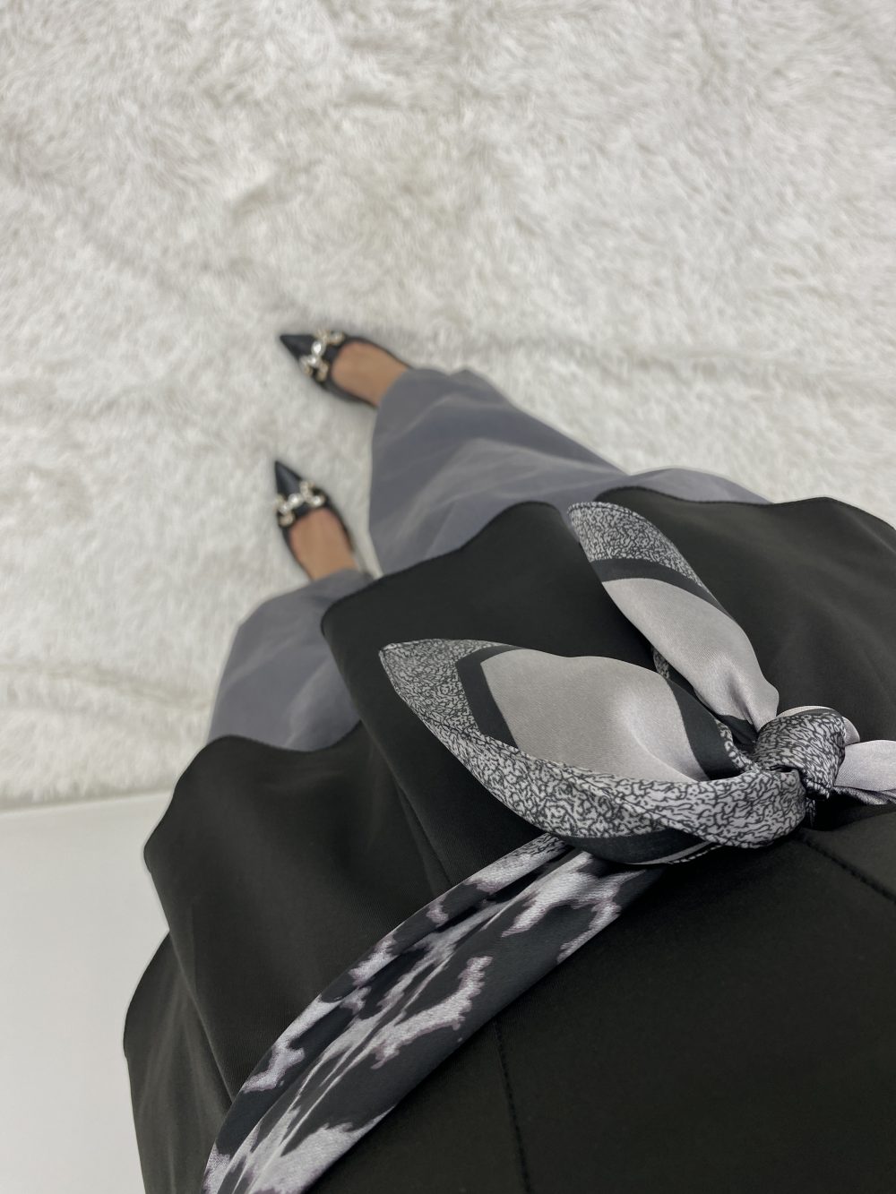 PANTALÓN GOMA TOBILLO GRIS - Imagen 3