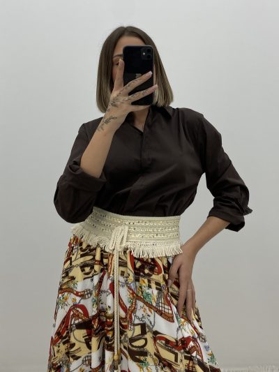 Alternative view of FALDA ESTAMPADA