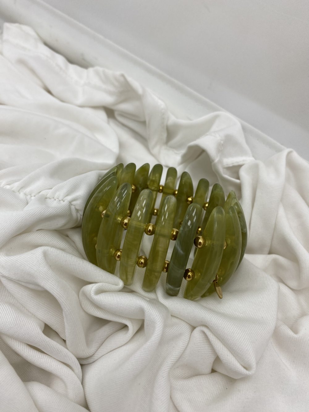 BRAZALETE DIENTES VERDE - Imagen 2