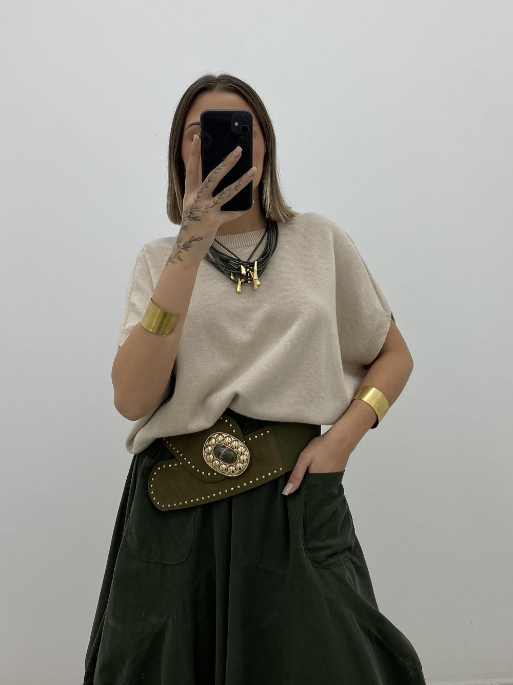 JERSEY PUNTO BEIGE - Imagen 2