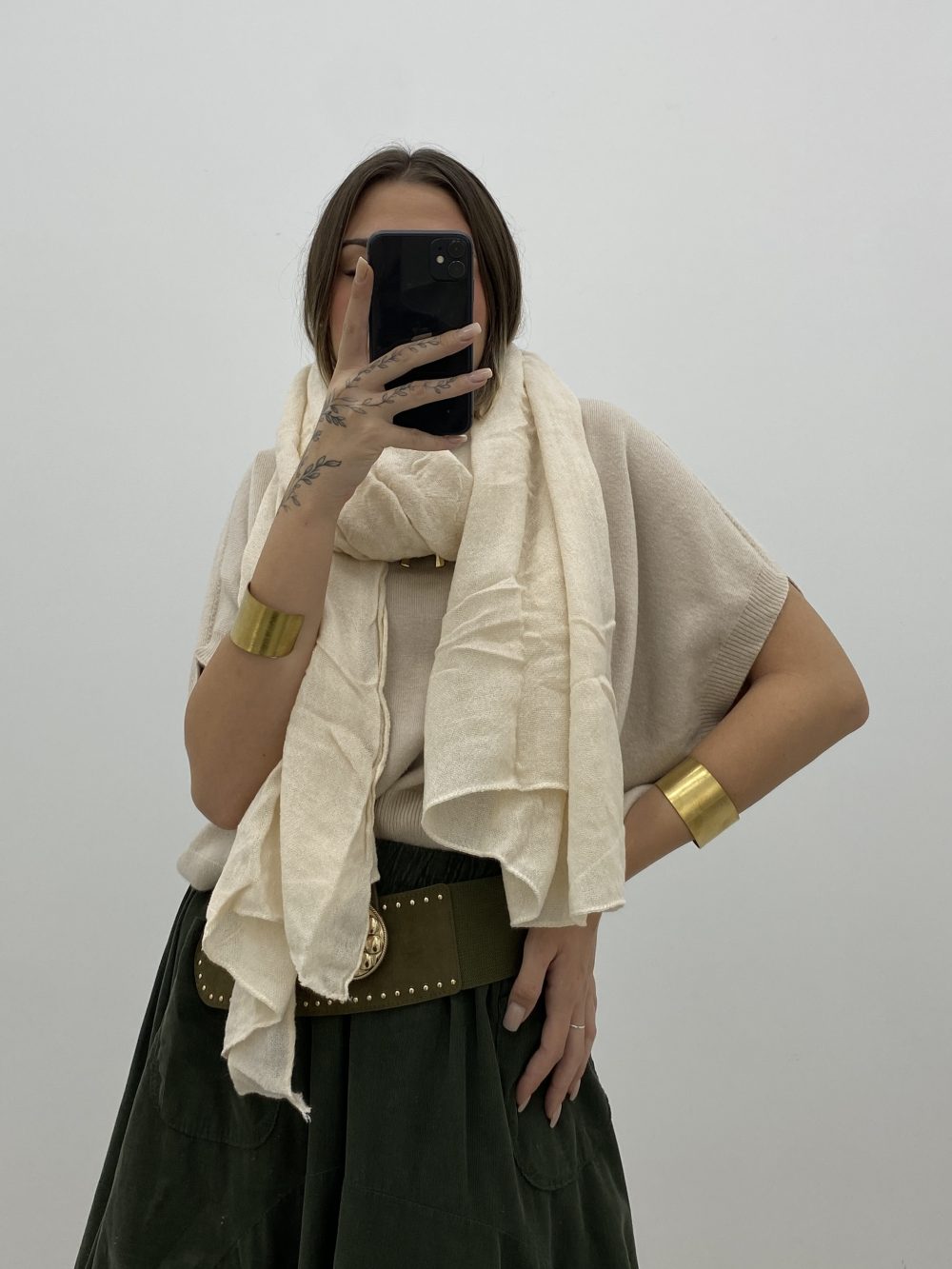 FOULARD BEIGE