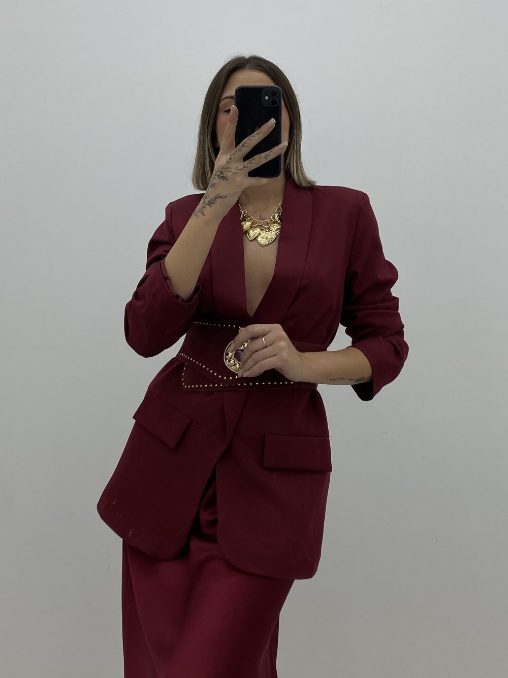 BLAZER GRANATE