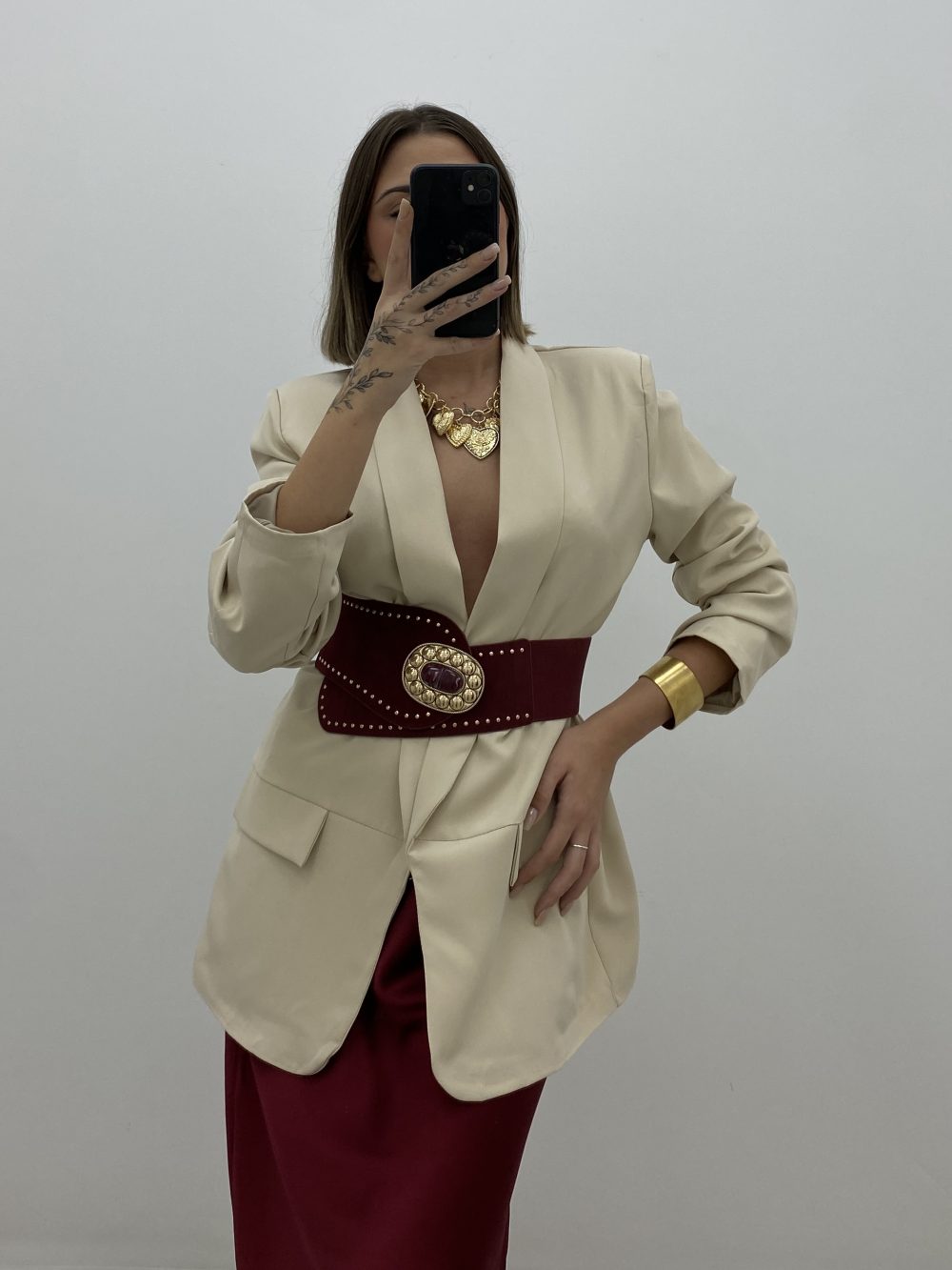 BLAZER BEIGE - Imagen 3