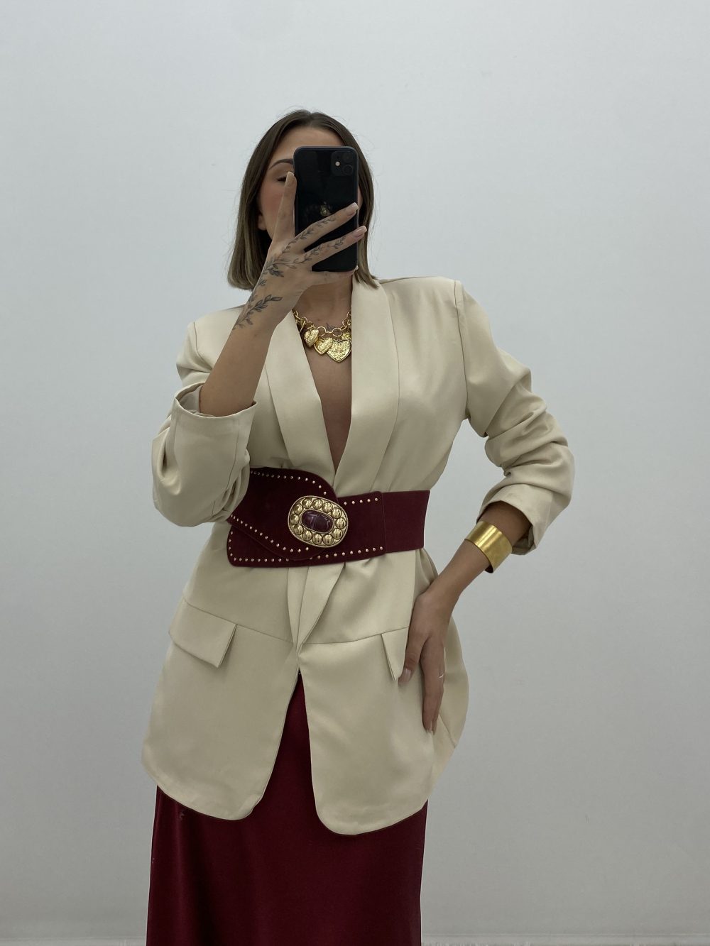BLAZER BEIGE - Imagen 2