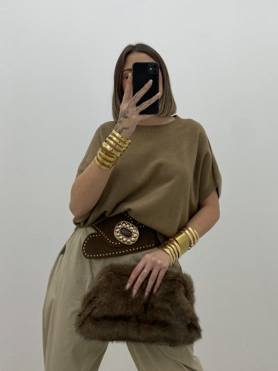BOLSO PELO MARRÓN