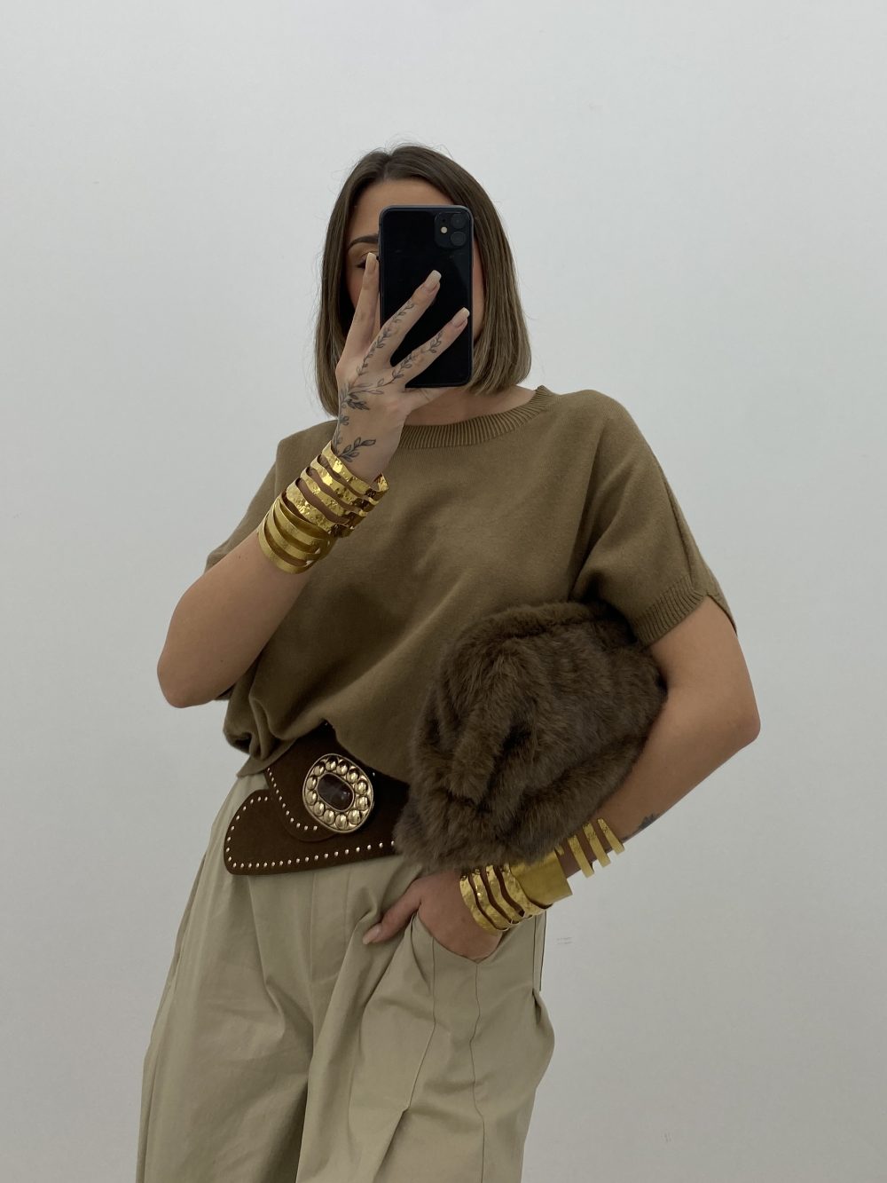 JERSEY PUNTO CAMEL - Imagen 2