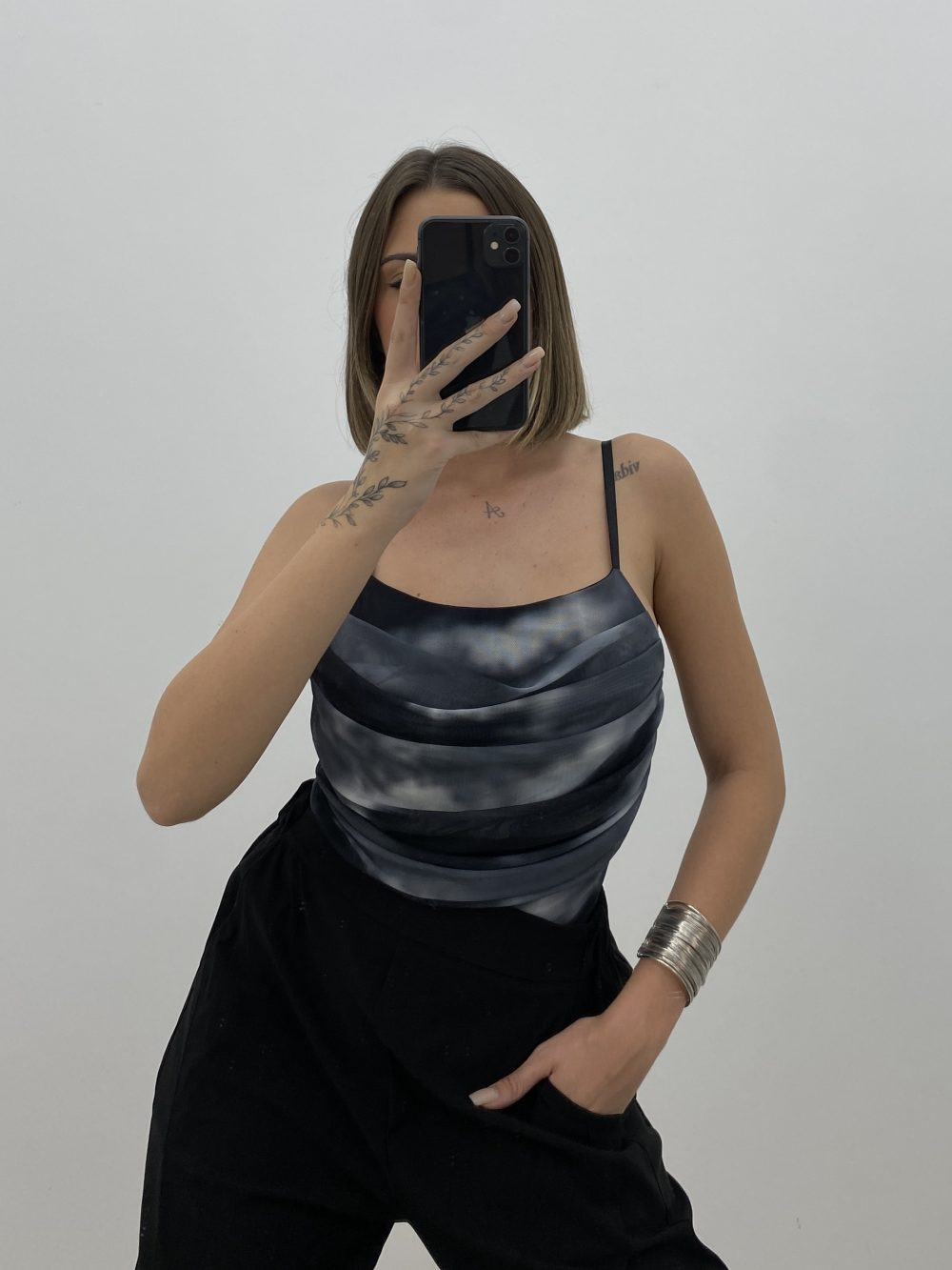 BODY GASA TONOS GRISES