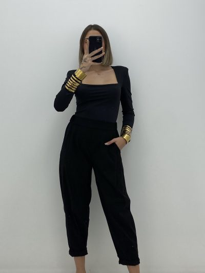 Alternative view of PANTALÓN JOGGER NEGRO