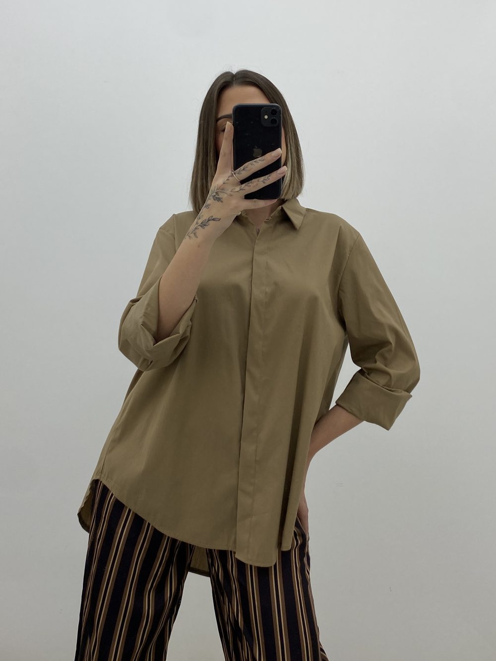 CAMISA GALA CAMEL - Imagen 2