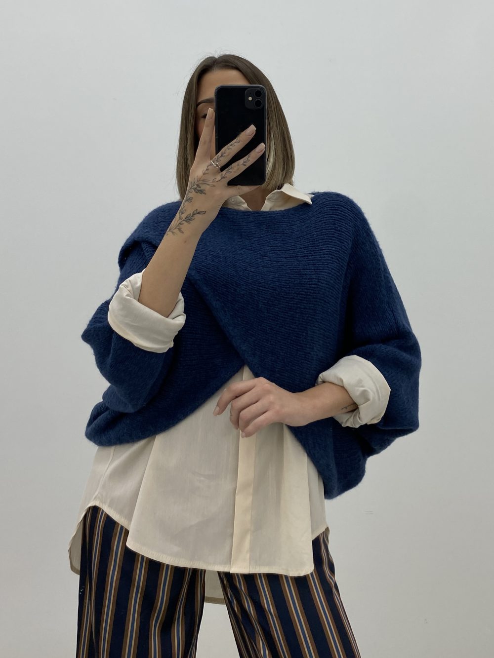 JERSEY CRUZADO AZÚL
