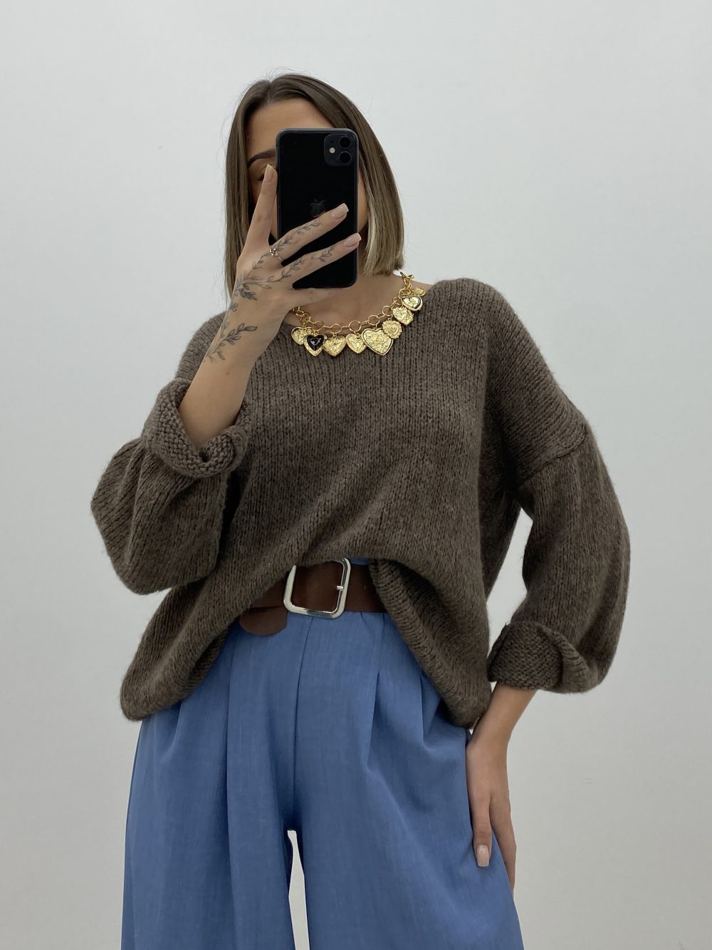 JERSEY PICO LANITA TAUPE