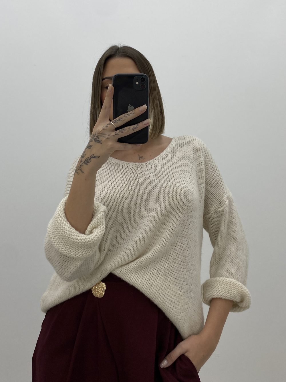 JERSEY PICO LANITA BEIGE