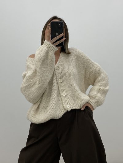 Alternative view of CHAQUETA AMOR BEIGE