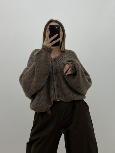 Alternative view of CHAQUETA AMOR TAUPE
