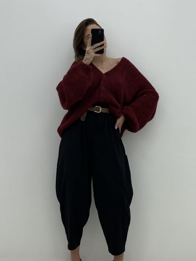 PANTALÓN GLOBO NEGRO