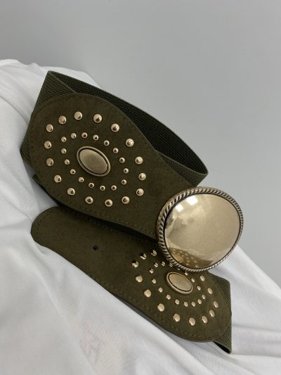 FAJÍN DETALLE ORO KAKI