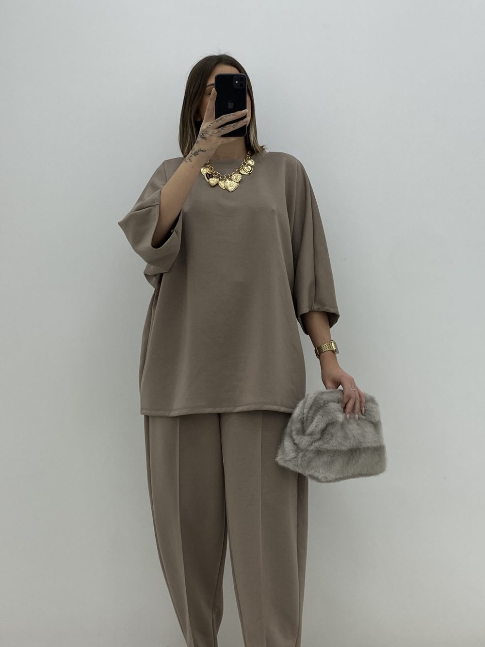 CONJUNTO COMFY TAUPE