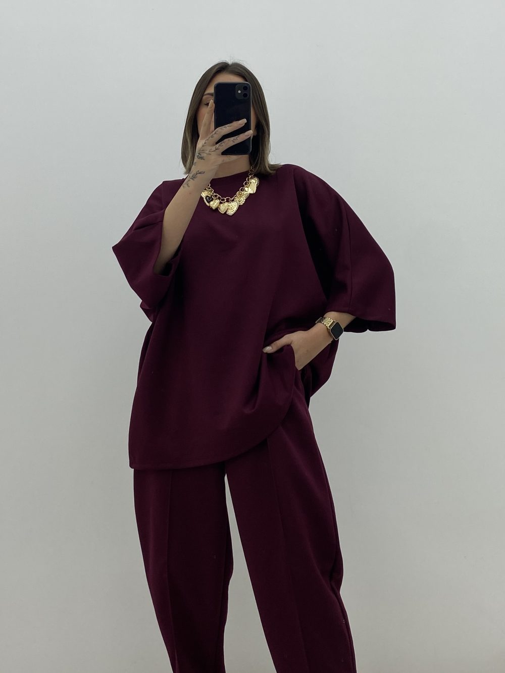 CONJUNTO COMFY GRANATE - Imagen 4