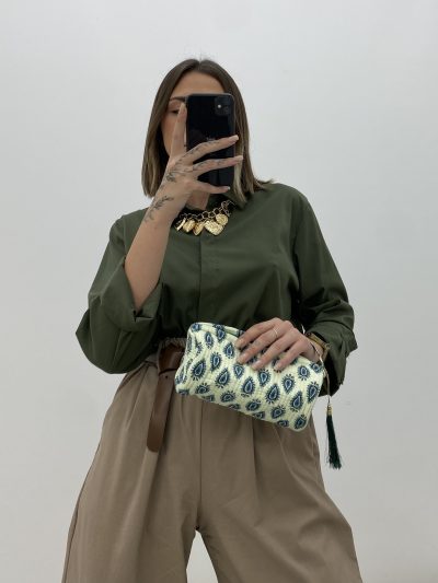 NECESER ACOLCHADO VERDE REDONDO P