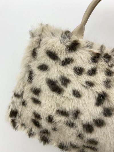 Alternative view of BOLSO CUADRADO PELO BEIGE