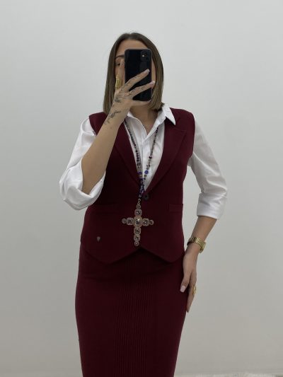 COLLAR LARGO CRISTAL