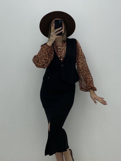 Alternative view of FALDA PUNTO PRIETO NEGRO