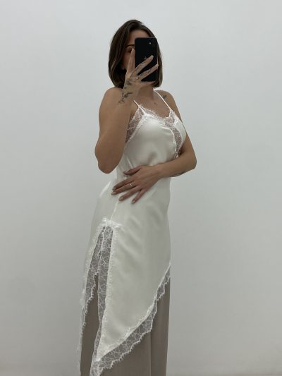 LENCERO BLUSÓN BLANCO