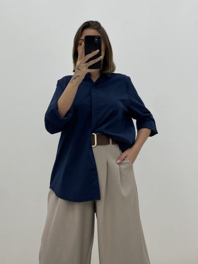 CAMISA GALA MARINO