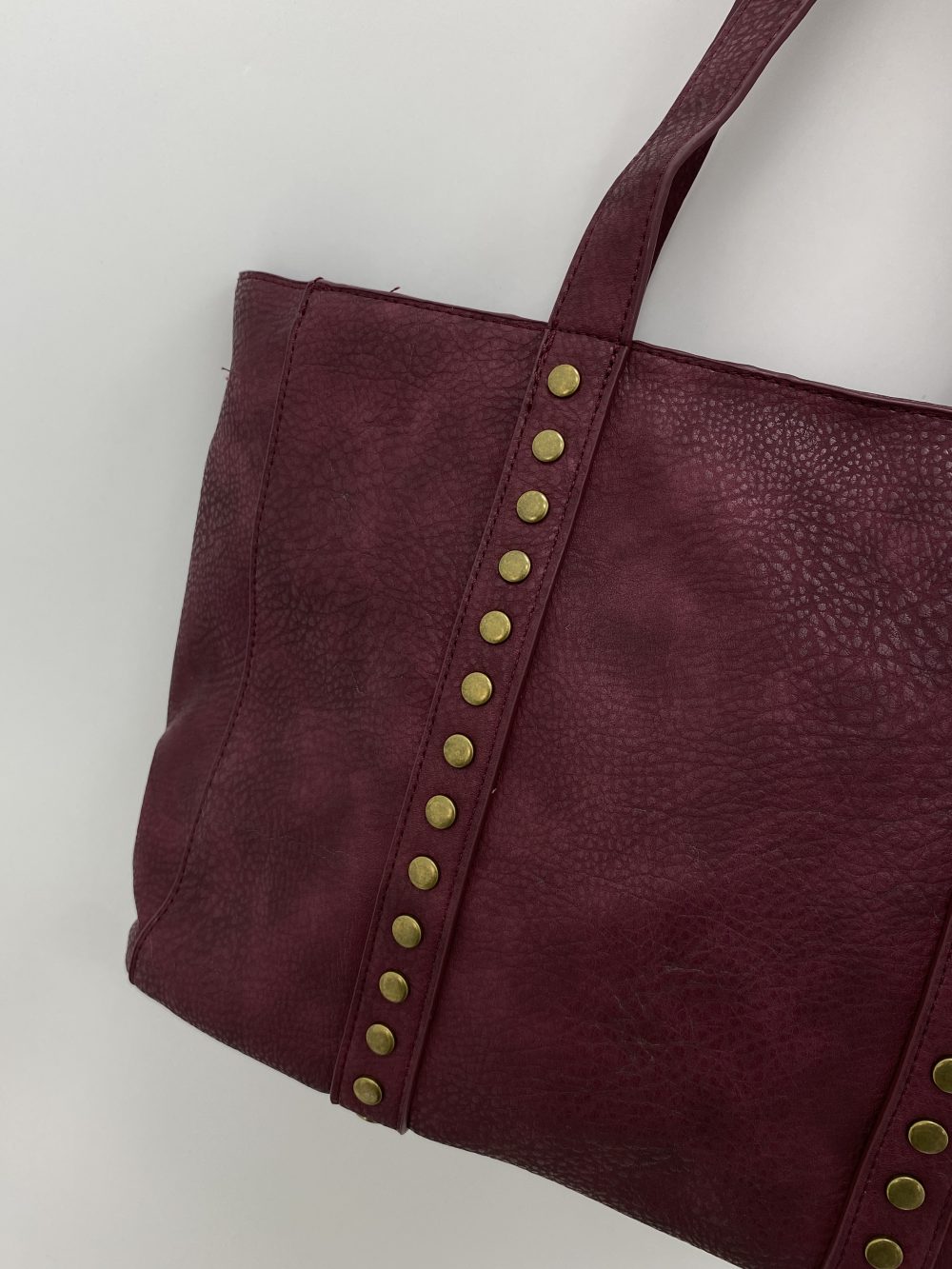 BOLSO REMACHE ASAS GRANATE - Imagen 2