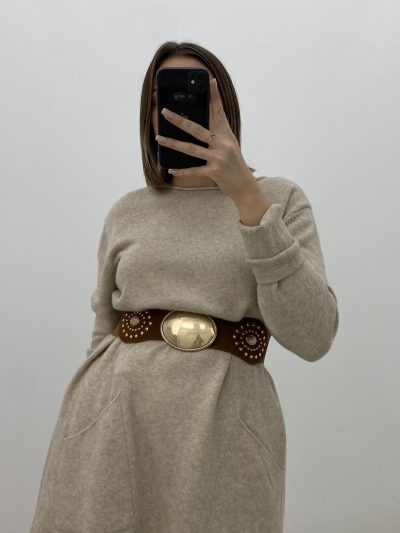 FAJÍN DETALLE ORO MARRÓN