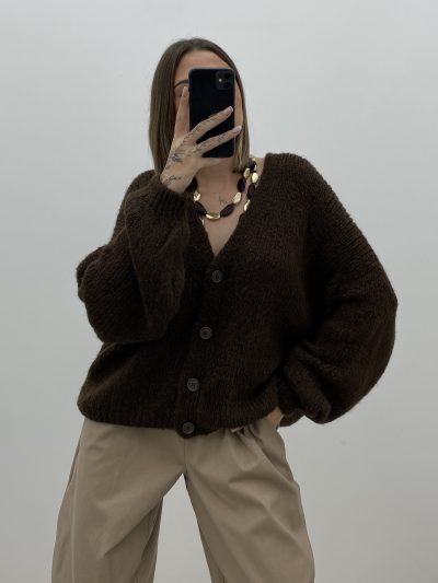 CHAQUETA AMOR MARRÓN