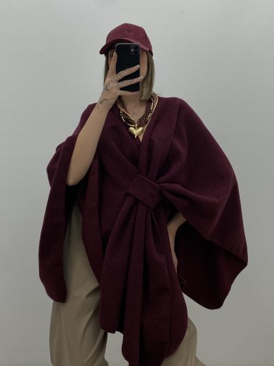 CAPA CRUZADO GRANATE