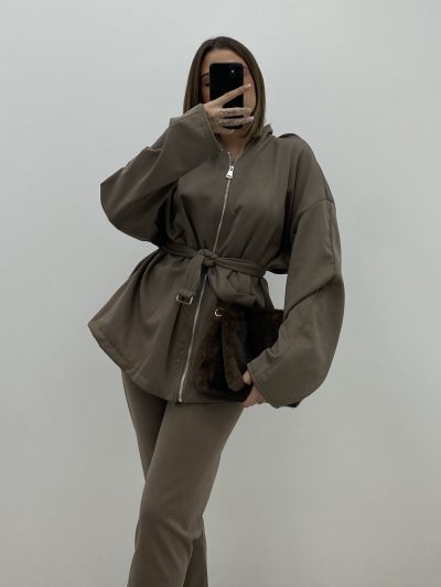 PANTALÓN PITILLO TAUPE