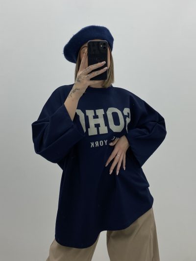 Alternative view of SUDADERA SOHO MARINO