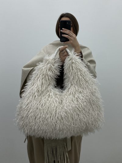 Alternative view of BOLSO PELO GRANDE BLANCO
