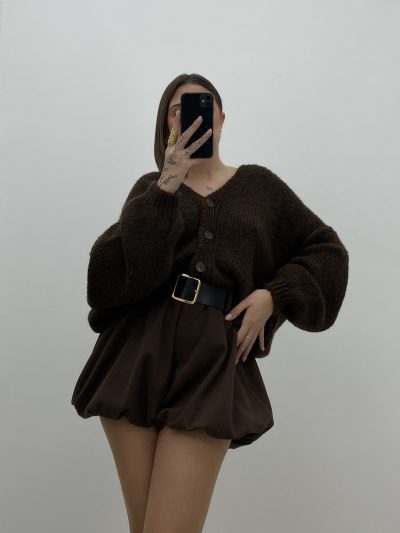 SHORT BLOOMER MARRÓN