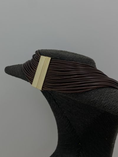 Alternative view of GARGANTILLA CUERDAS MARRÓN