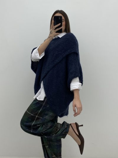 Alternative view of PANTALÓN CUADROS VERDE