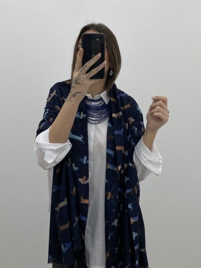 FOULARD SALCHICHA MARINO