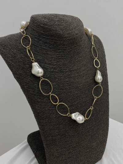 GARGANTILLA PERLA BARROCA