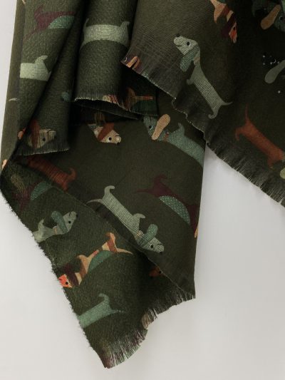 Alternative view of FOULARD SALCHICHA VERDE