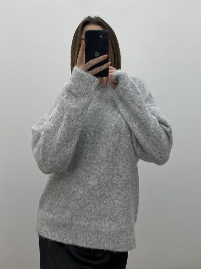 Alternative view of JERSEY CORAZONES GRIS