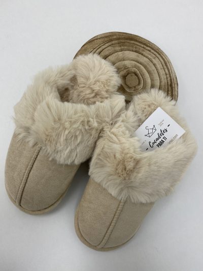 ZAPATILLA PELO BEIGE
